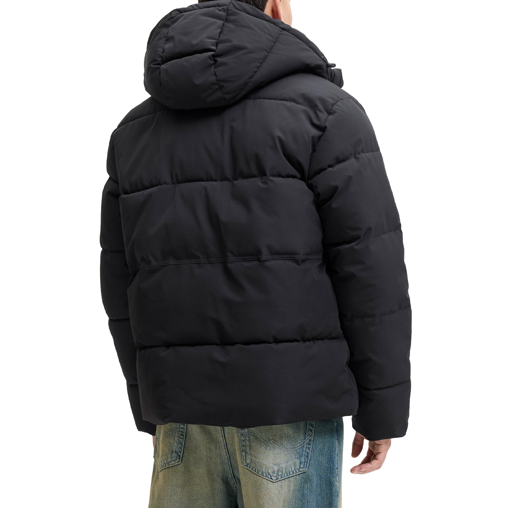 Jack & Jones Casaco Jjeowen Puffer Sn Black