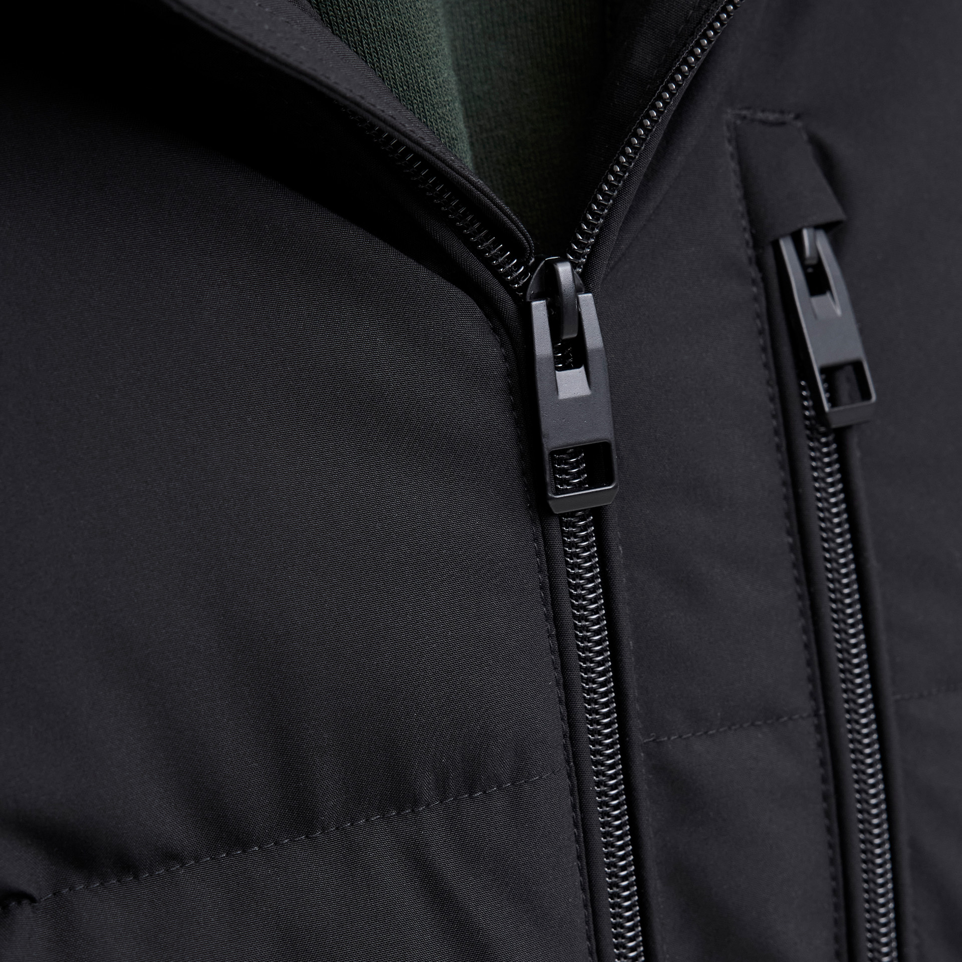 Jack & Jones Casaco Jjeowen Puffer Sn Black