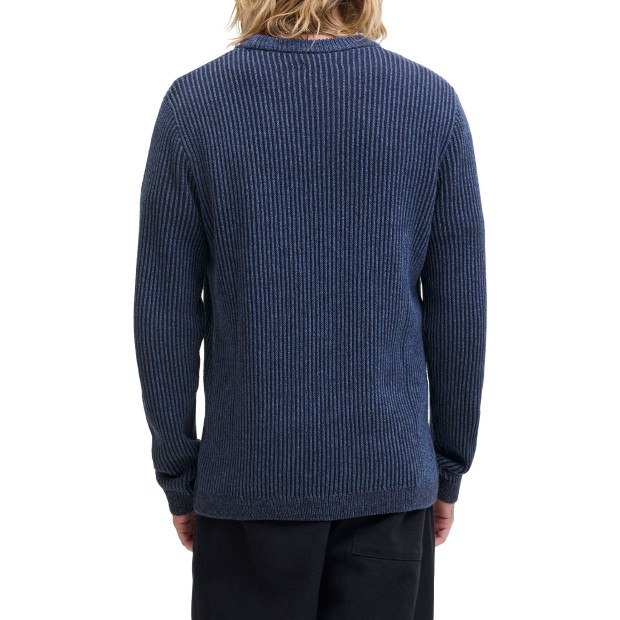 Jack & Jones Polo Jjedover Knit Crew Neck Sn Sky Captain