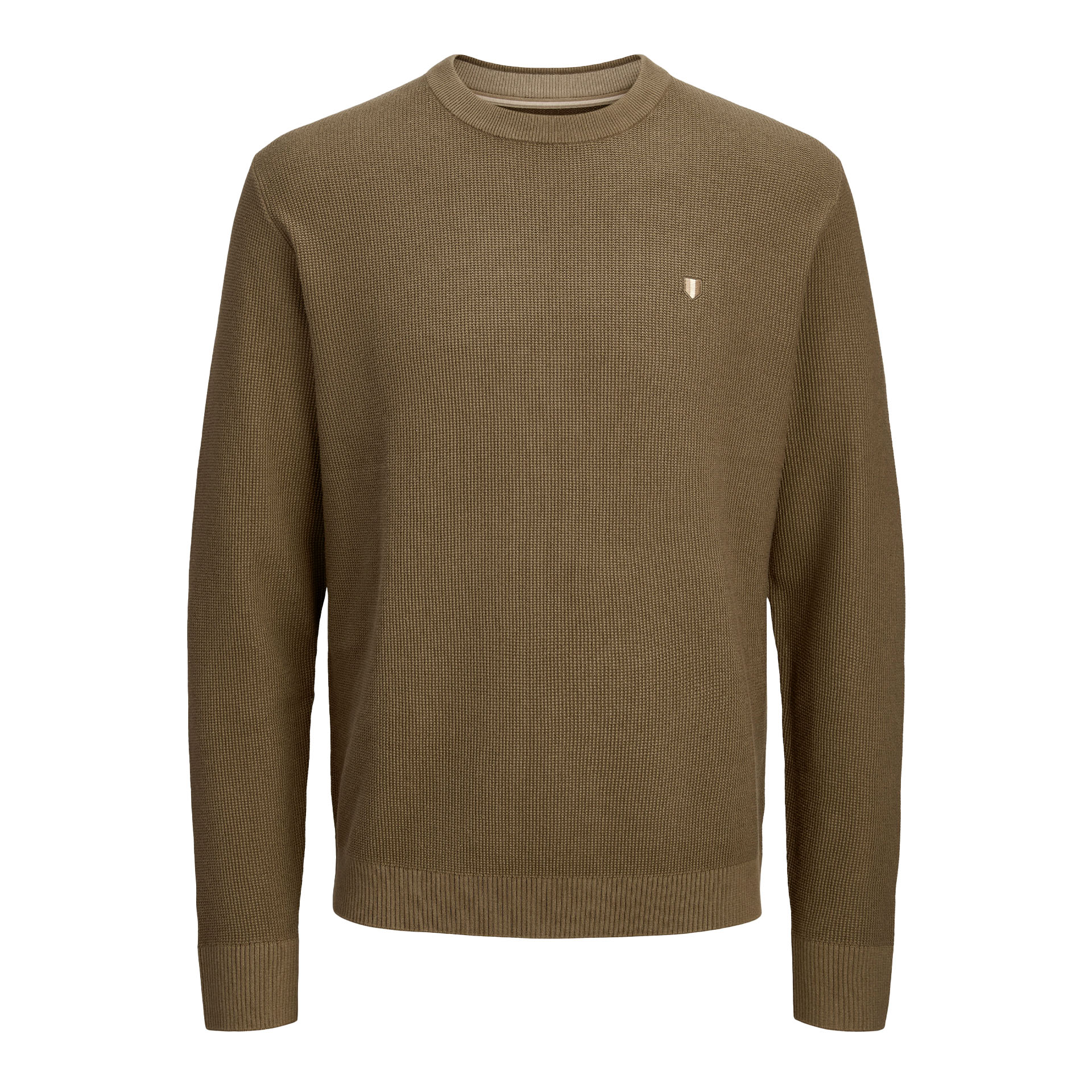 Jack & Jones Camisola Jprblurex Knit Crew Neck Ln Stone Gray
