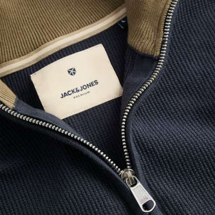 Jack & Jones Polo Jprblurex Knit Half Zip Ln Seaborne Jack & Jones Polo Jprblurex Knit Half Zip Ln Seaborne