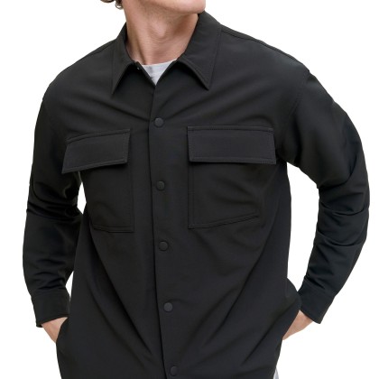 Jack & Jones Camisa Jcopoint Commute Travel Bf Black