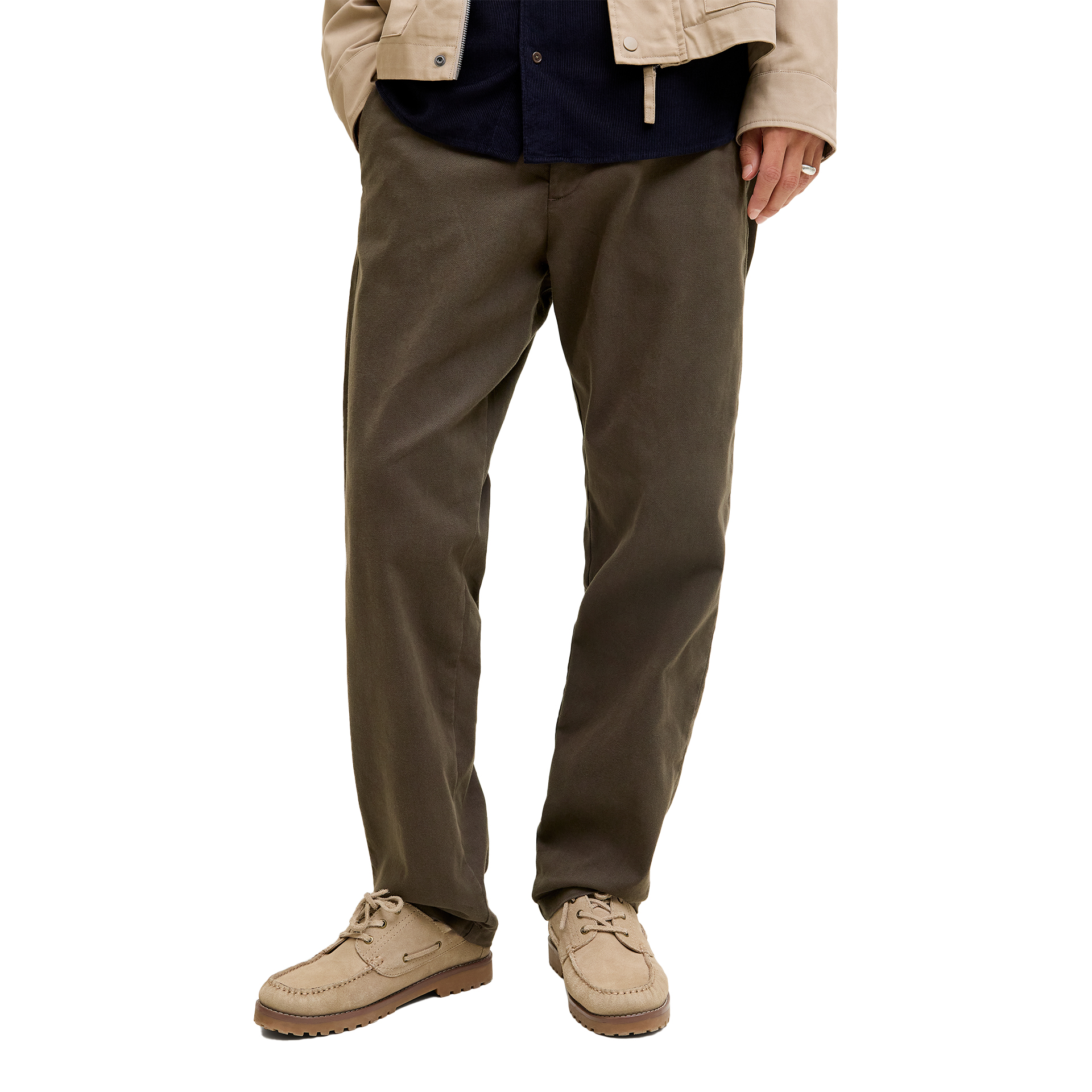 Jack & Jones Calça Jpstkane Hank Chino Bf Beluga