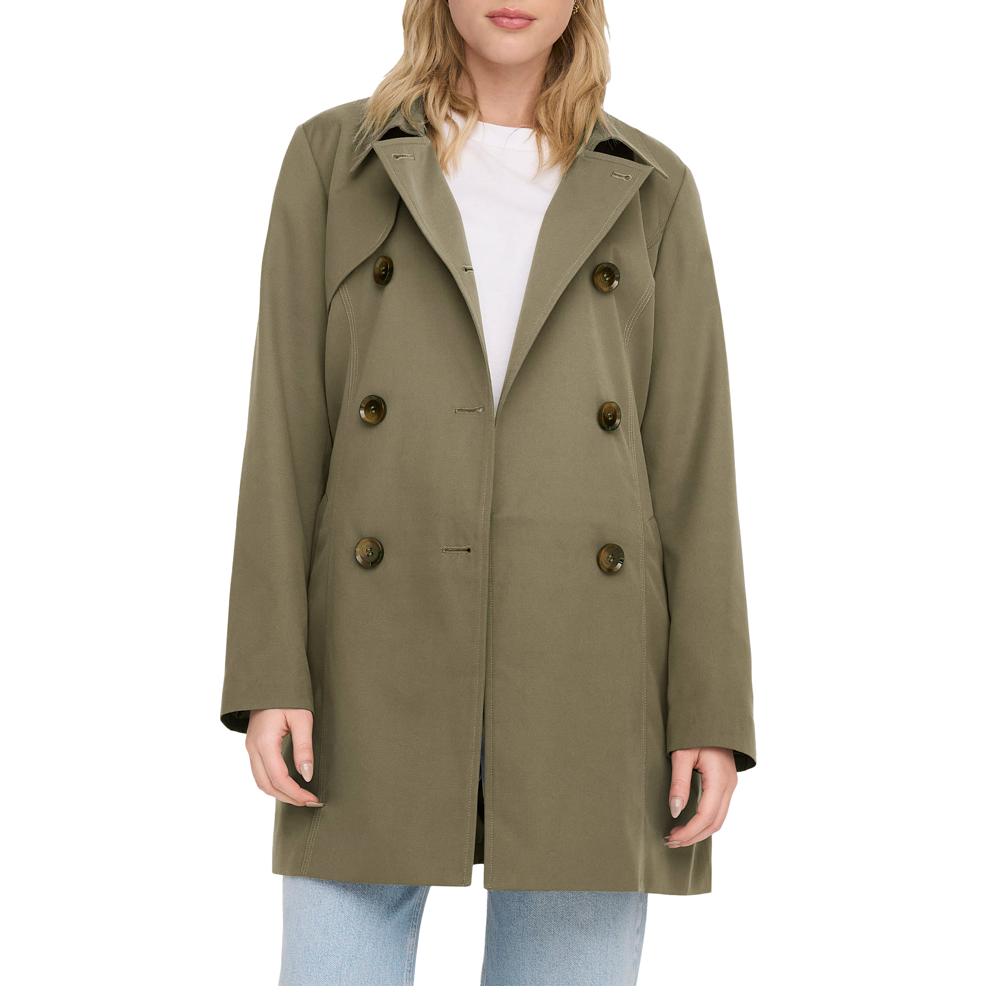 Only Casaco Valerie Otw Stone Gray