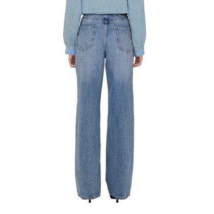 Only Cala Hope Ex Hw Wide Light Blue Denim