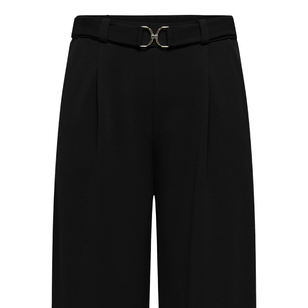 JDY Calça Geggo Life Belt Black Belt