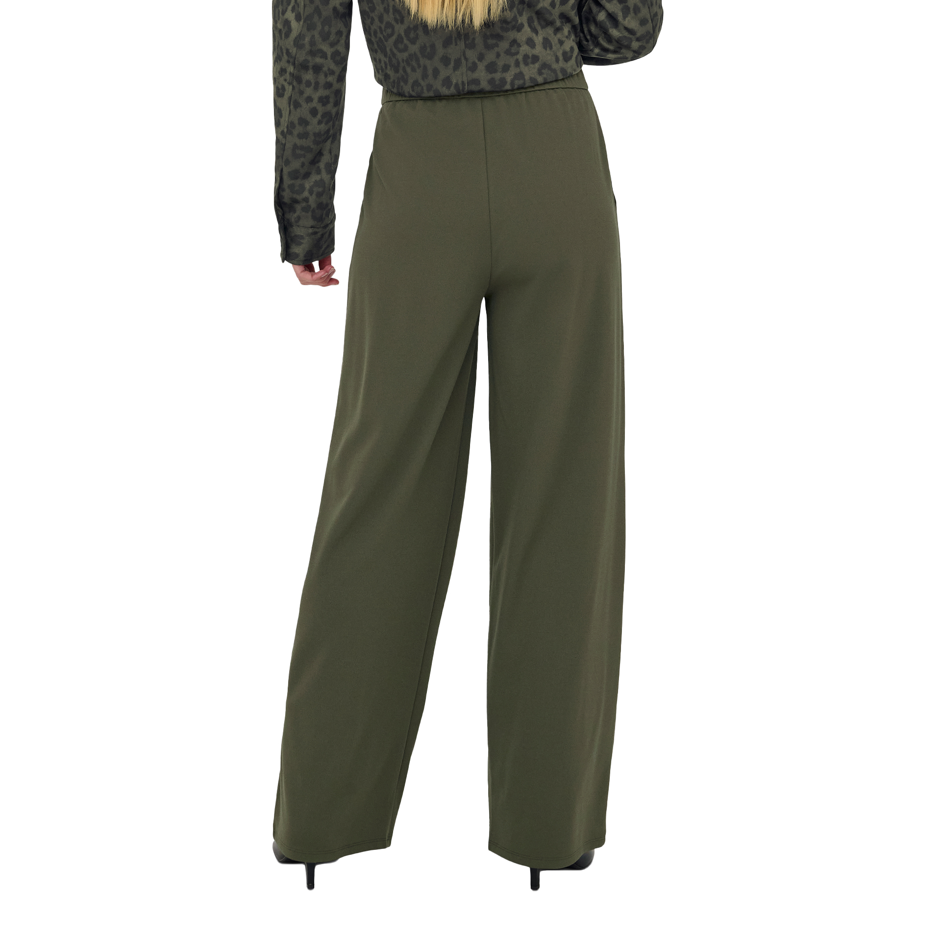 JDY Calça Geggo Life Belt Black Olive Belt