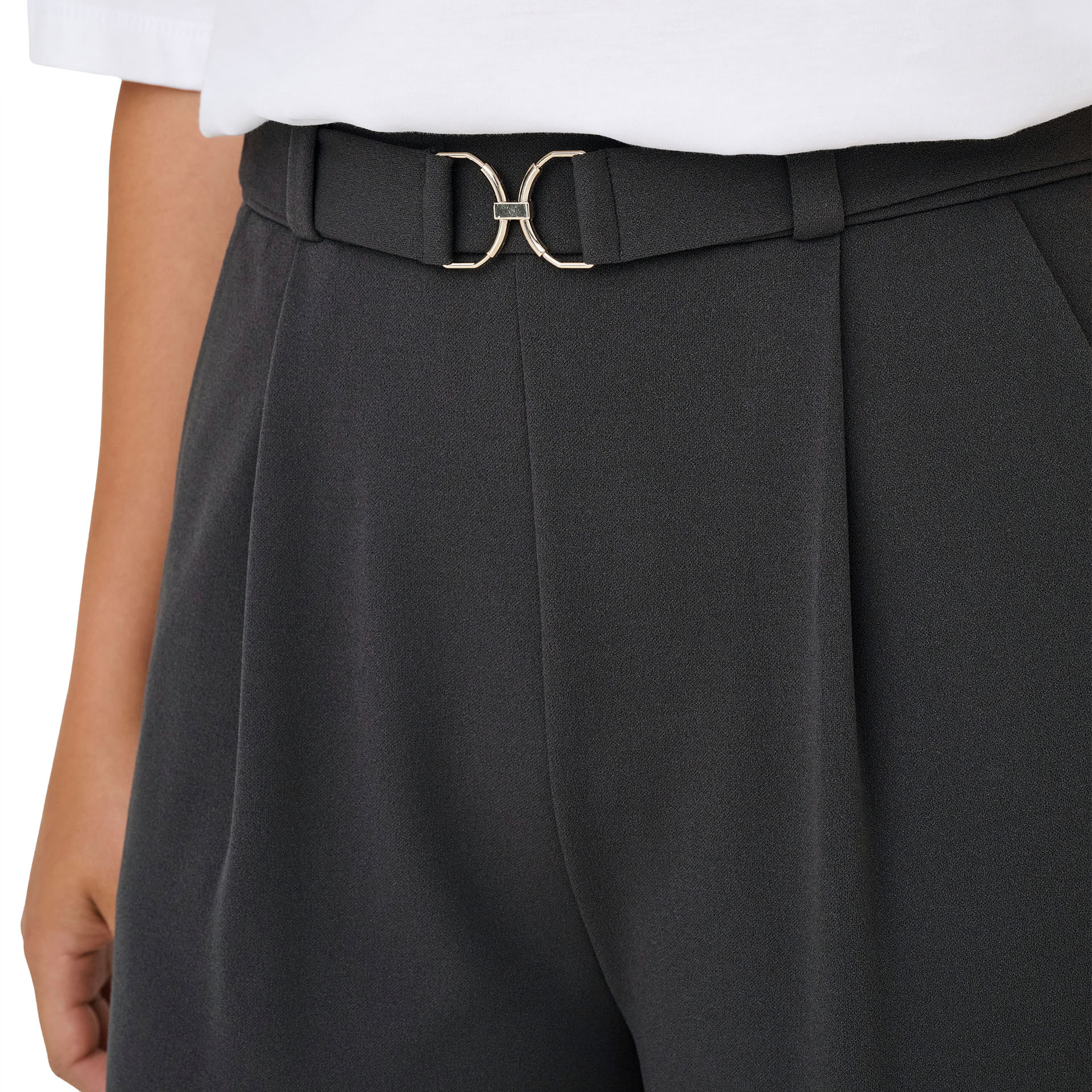 JDY Calça Geggo Life Belt Phantom Belt