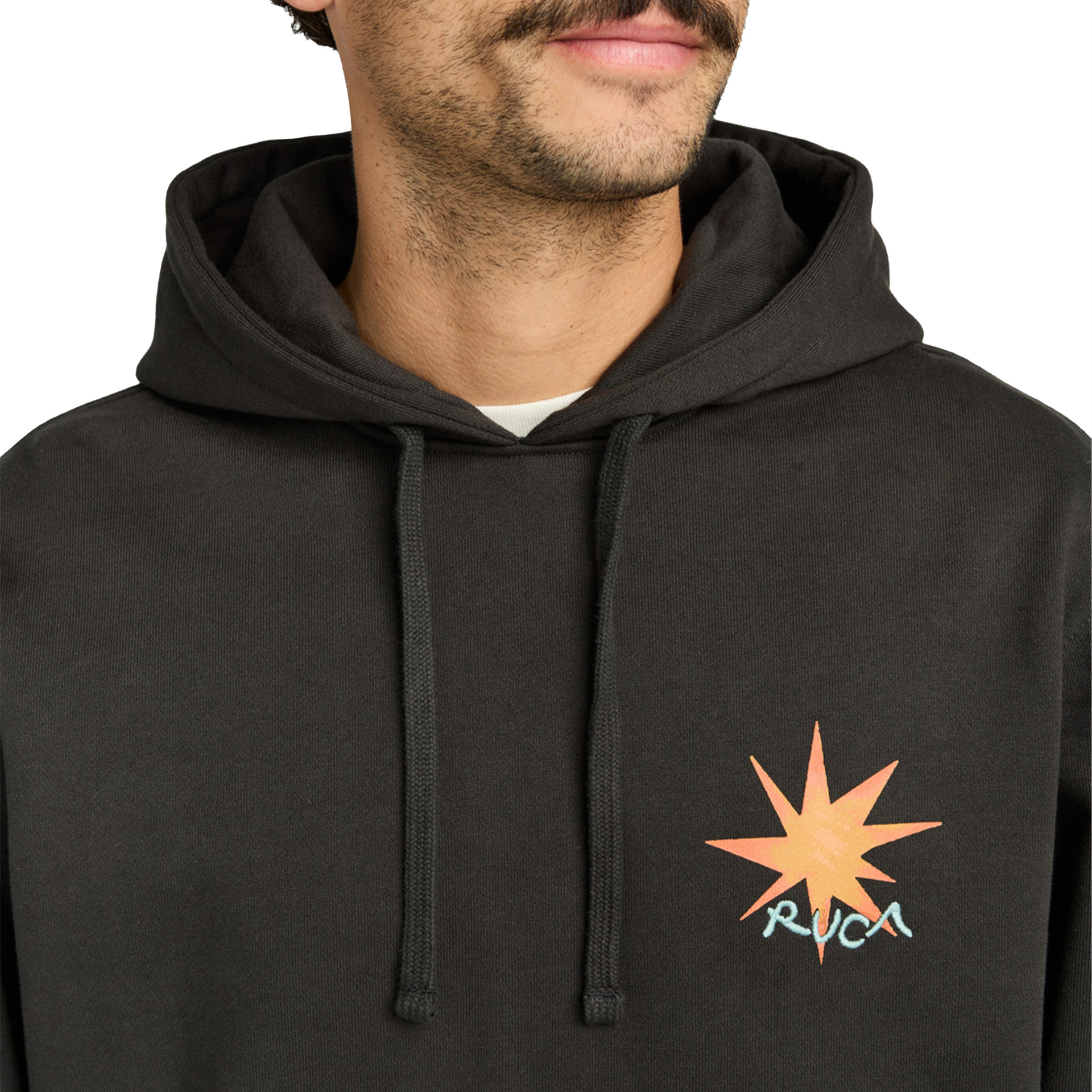 Rvca Sweat Capuz Pegasus Pirate Black