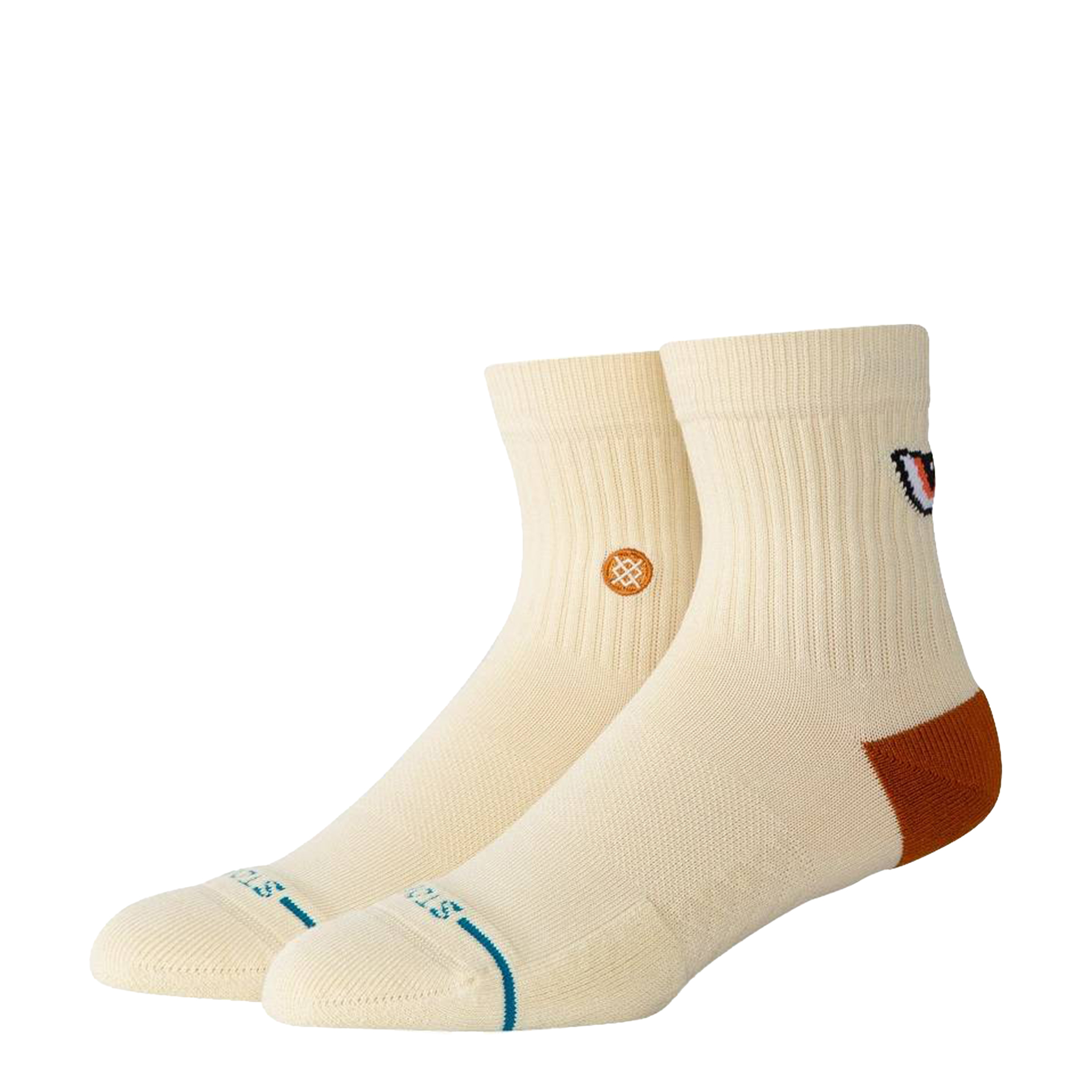 Stance Meias Neighborly Quarter Canvas