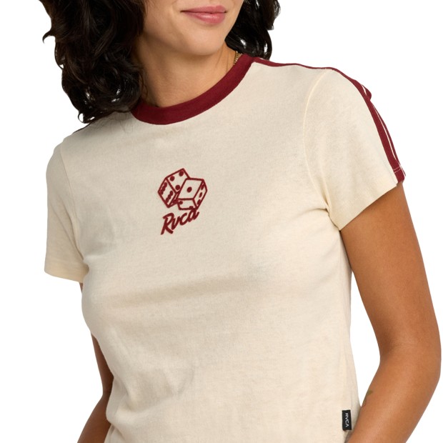 Rvca T-shirt That Balance Baby Sand