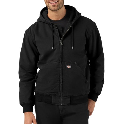 Dickies Casaco Hilham Hooded Canvas Black
