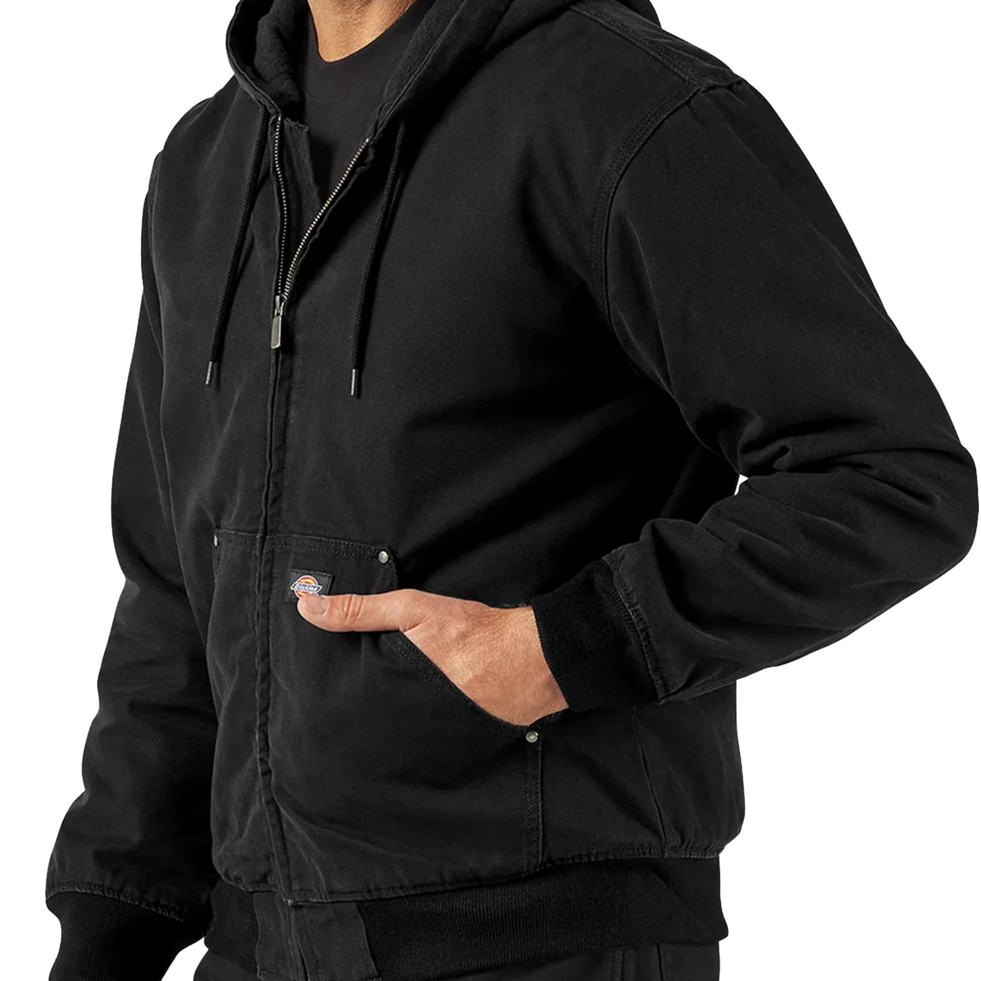 Dickies Casaco Hilham Hooded Canvas Black