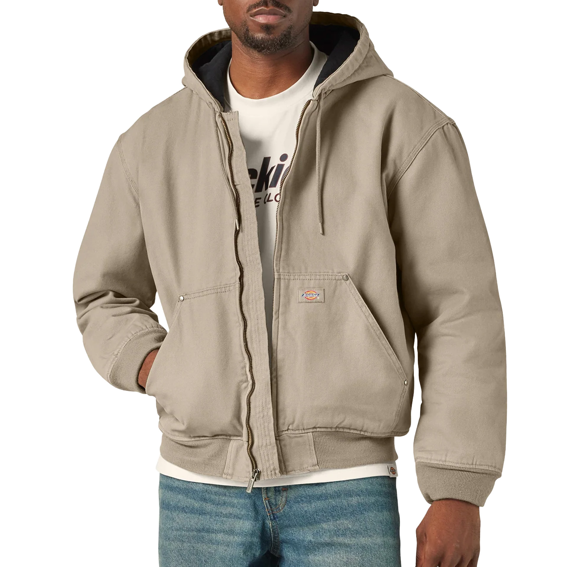 Dickies Casaco Hilham Hooded Canvas Desert Sand