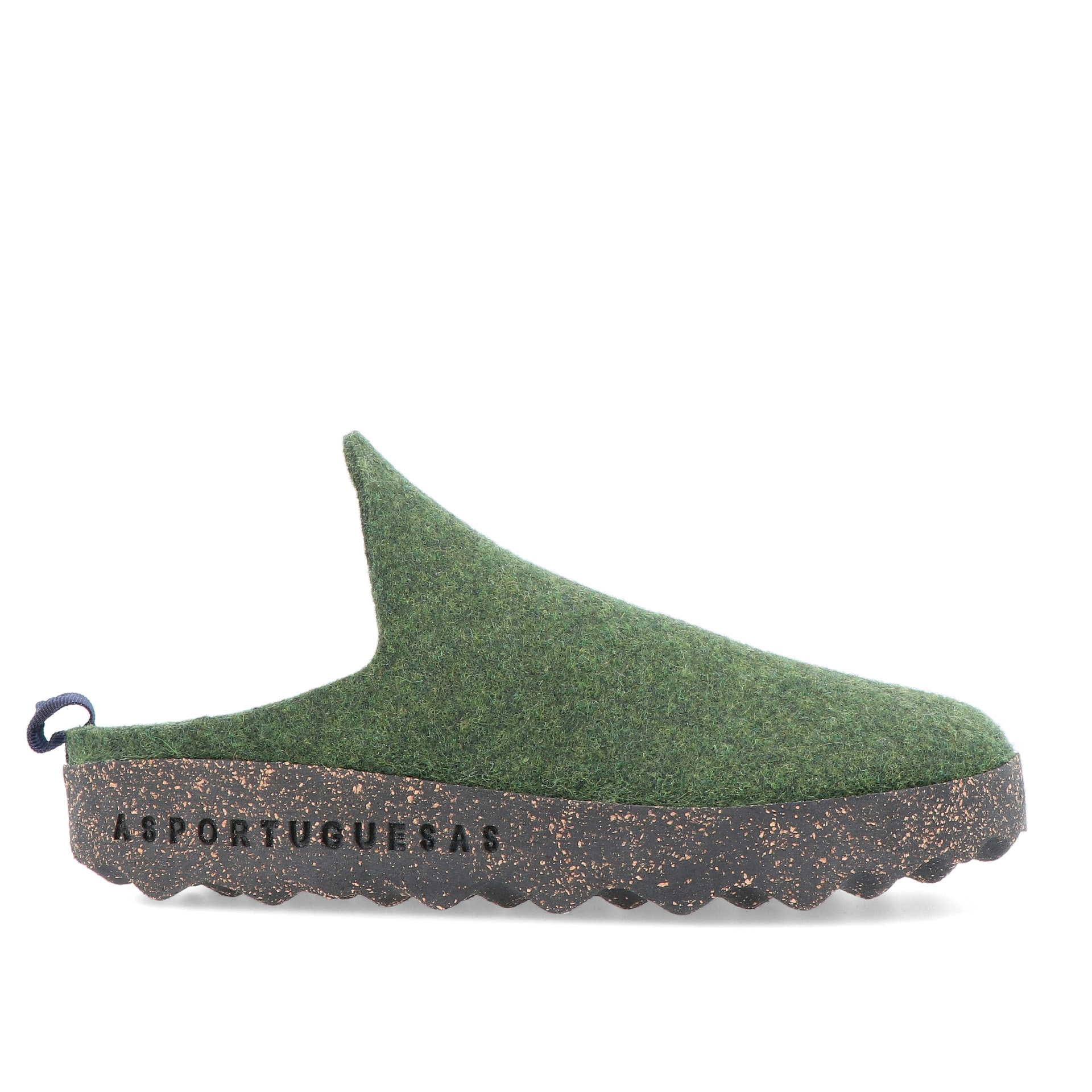 As Portuguesas Come Felt Militar Green