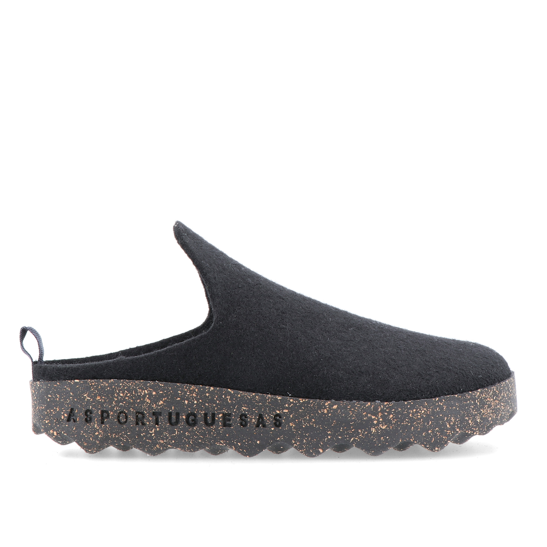 As Portuguesas Come Tweed/felt Black