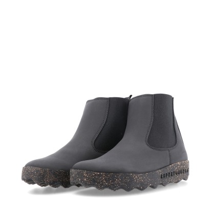 As Portuguesas Civet Eco Nubuck/black As Portuguesas Civet Eco Nubuck/black