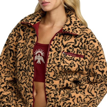 Rvca Blusão Oh Hush Sherpa Ochre Rvca Blusão Oh Hush Sherpa Ochre