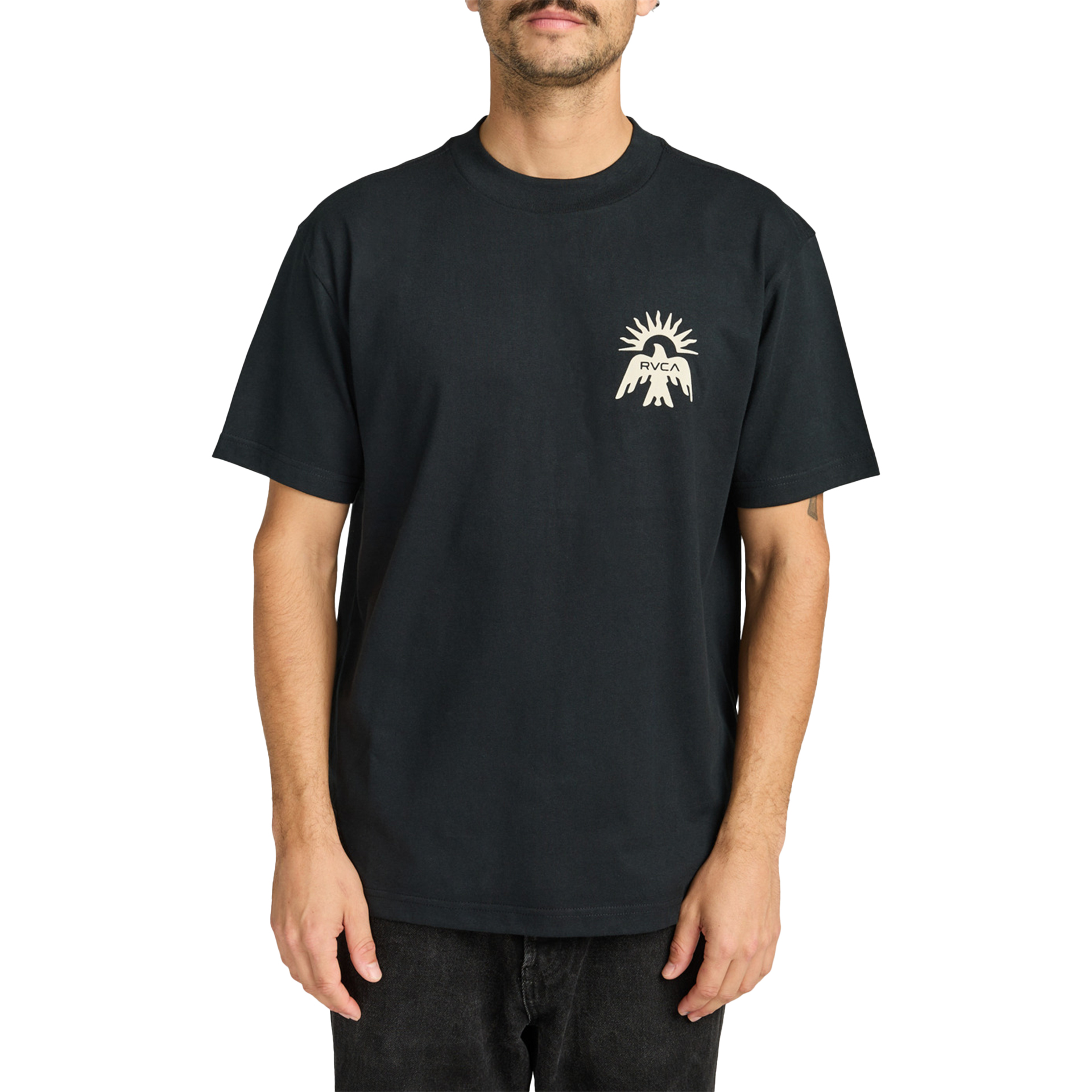 Rvca T-shirt Las Cruces Black