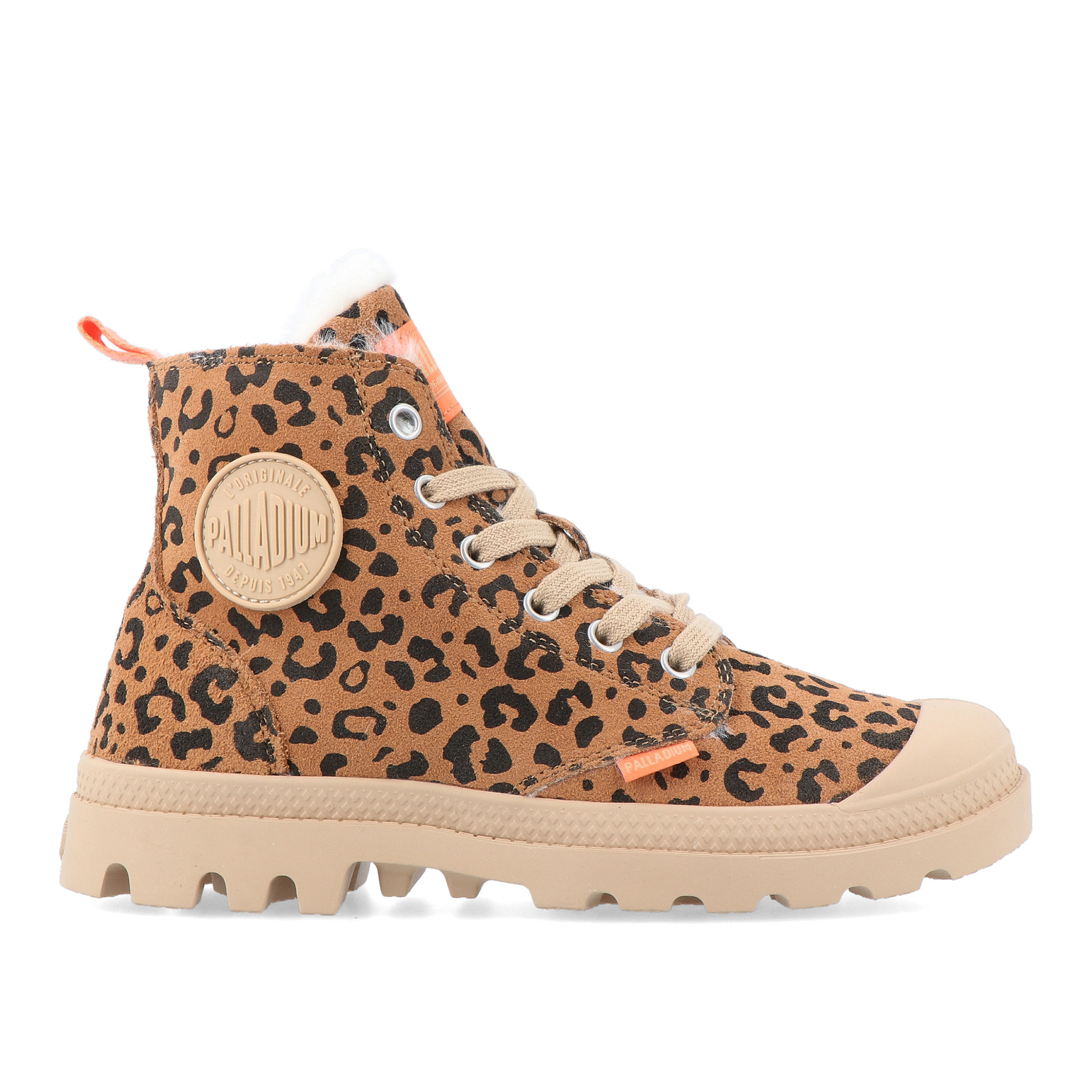 Palladium Pampa Hi Zip Wl Leo-dear Brown / Black