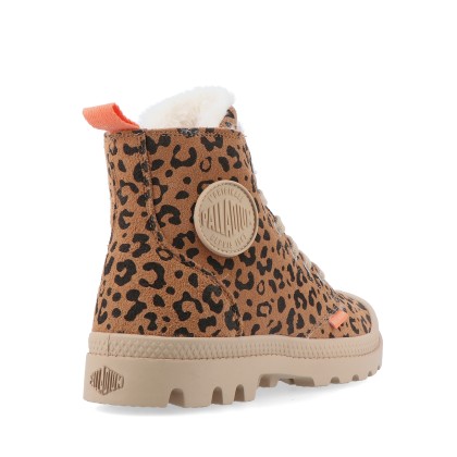 Palladium Pampa Hi Zip Wl Leo-dear Brown / Black