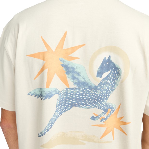 Rvca T-shirt Pegasus Ceramic