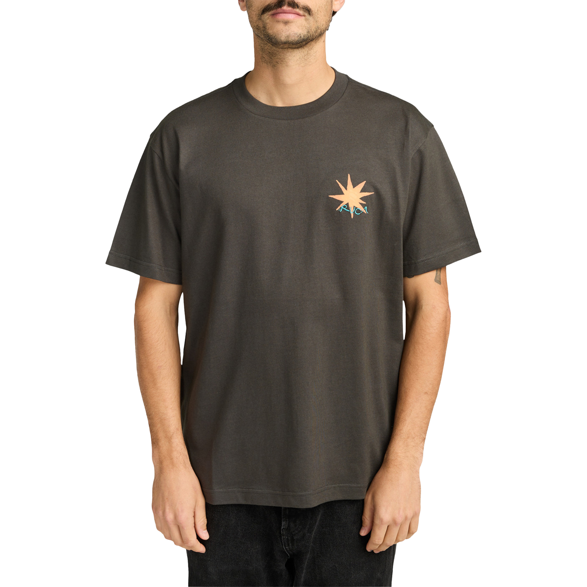Rvca T-shirt Pegasus Pirate Black