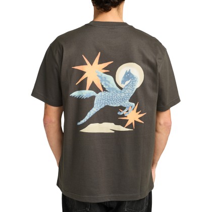 Rvca T-shirt Pegasus Pirate Black