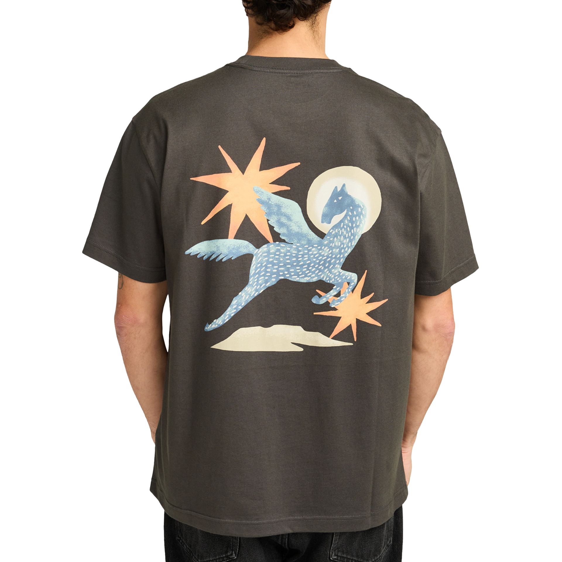 Rvca T-shirt Pegasus Pirate Black