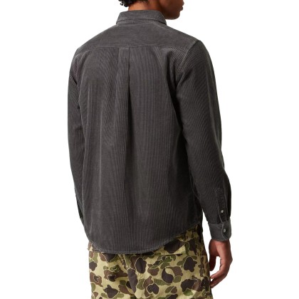 Carhartt Wip Camisa Madison Cord Shirt Graphite Graphite