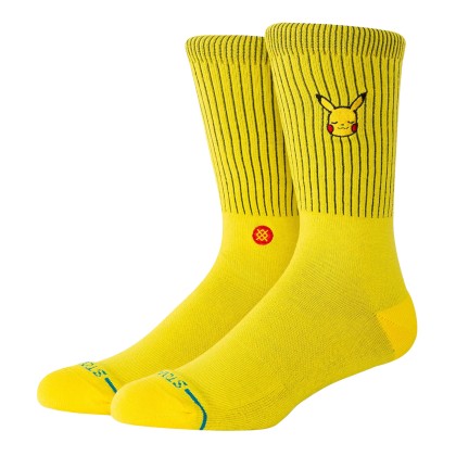 Stance Pikachu Crew-yellow