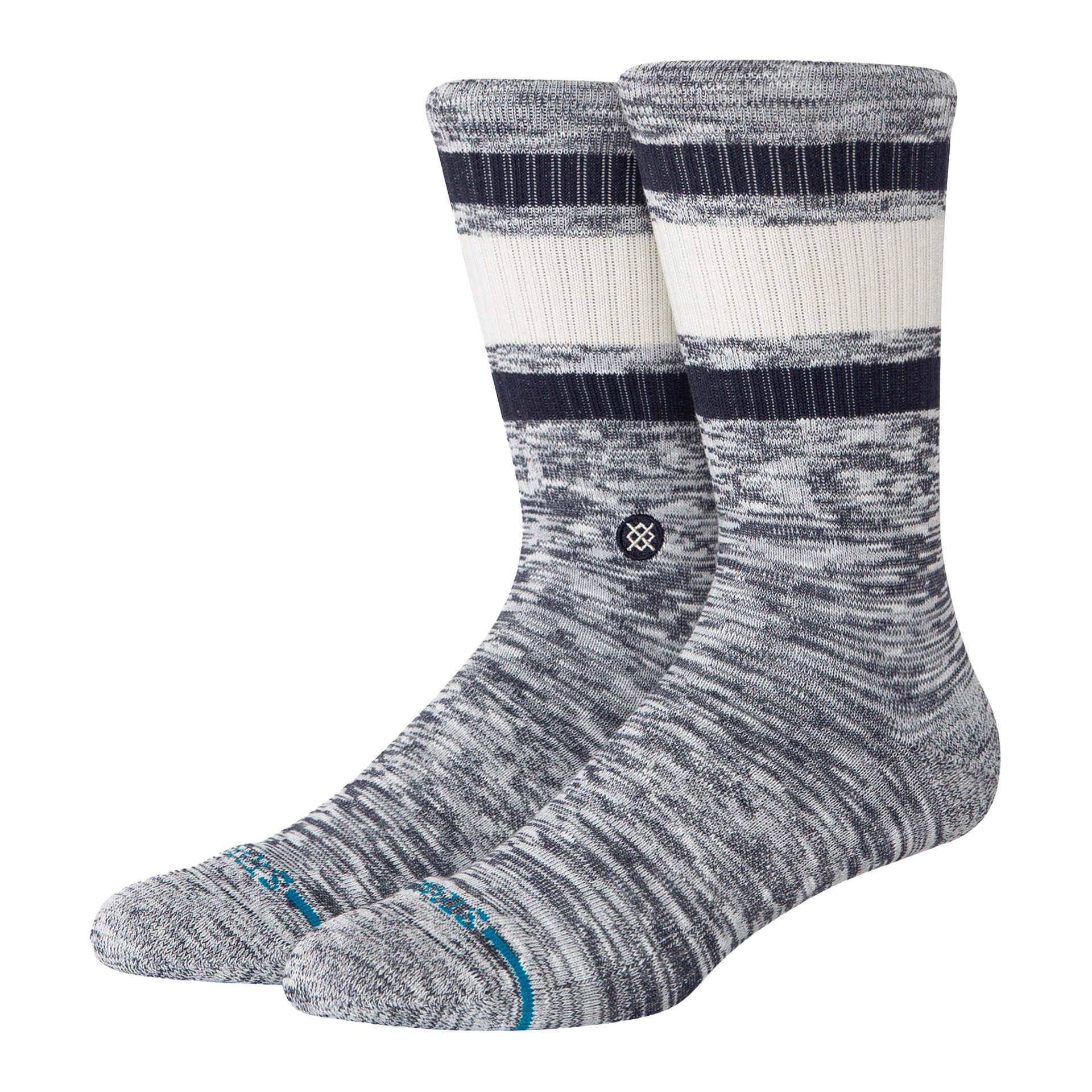 Stance Slub Boyd Crew-blue