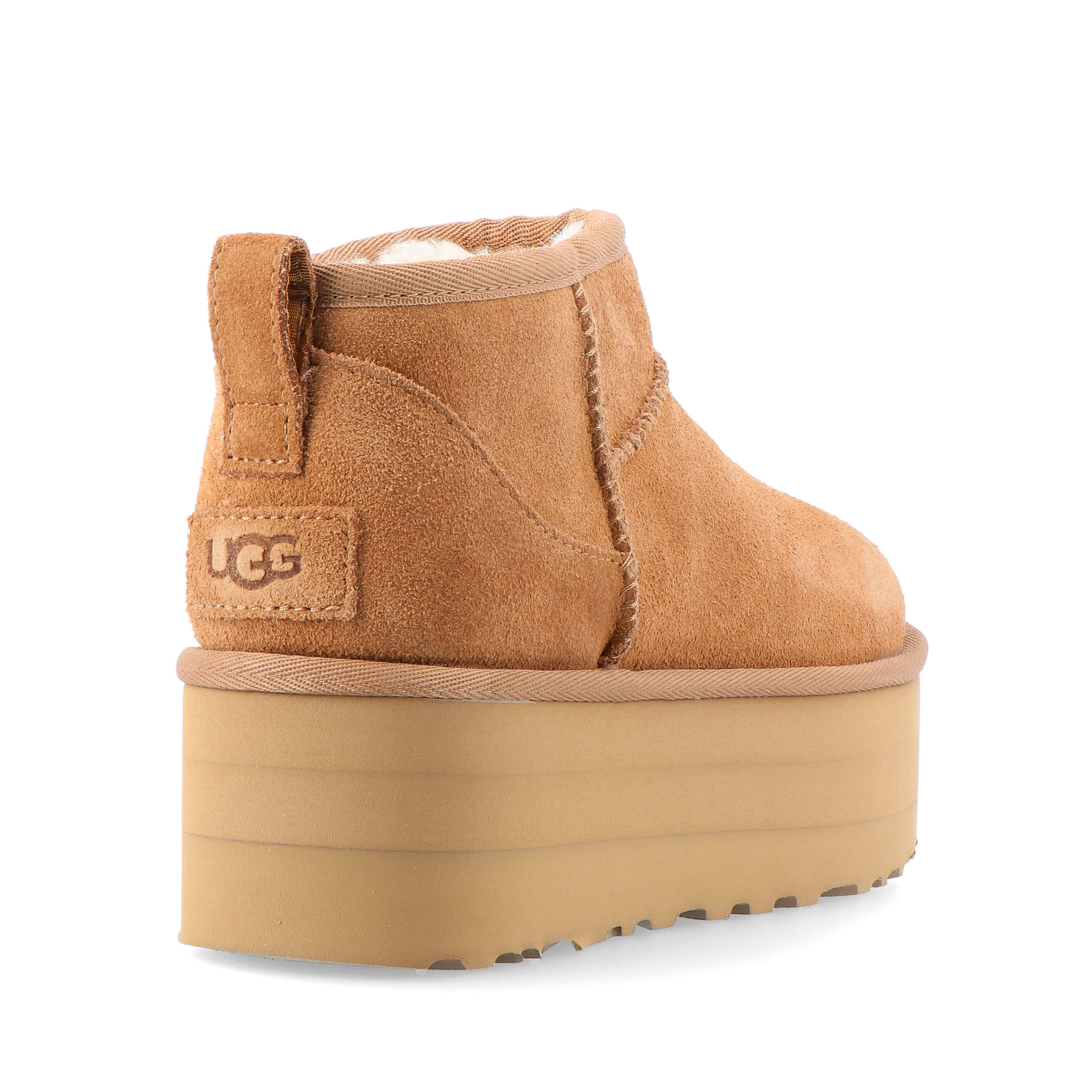 Ugg W Classic Ultra Mini Platform Chestnut