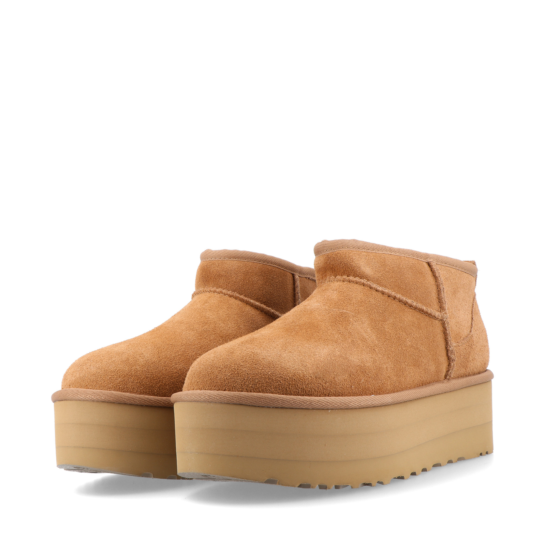 Ugg W Classic Ultra Mini Platform Chestnut