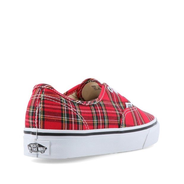 Vans Authentic Plaid Red