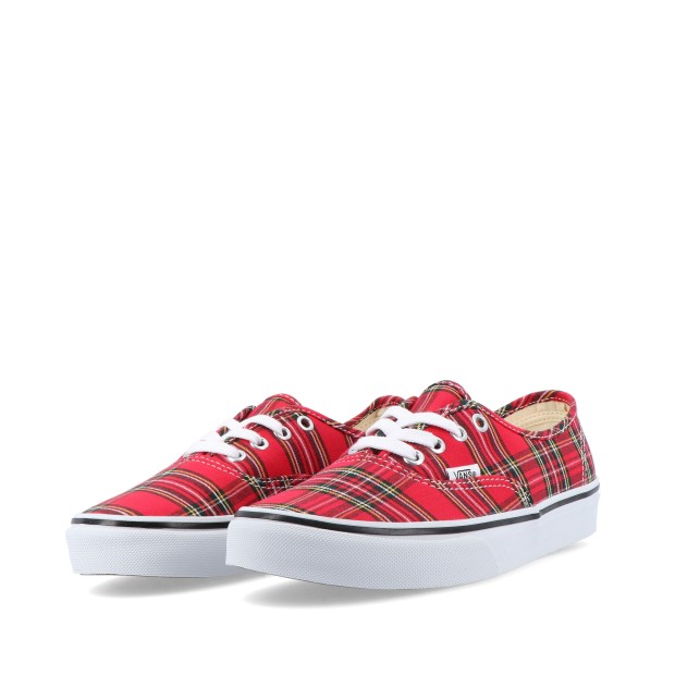 Vans Authentic Plaid Red