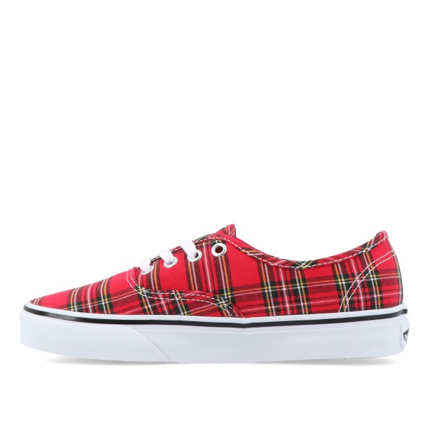 Vans Authentic Plaid Red