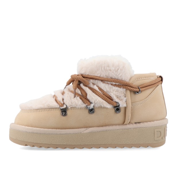 D.Franklin Nordic Trk Fur Low Beige