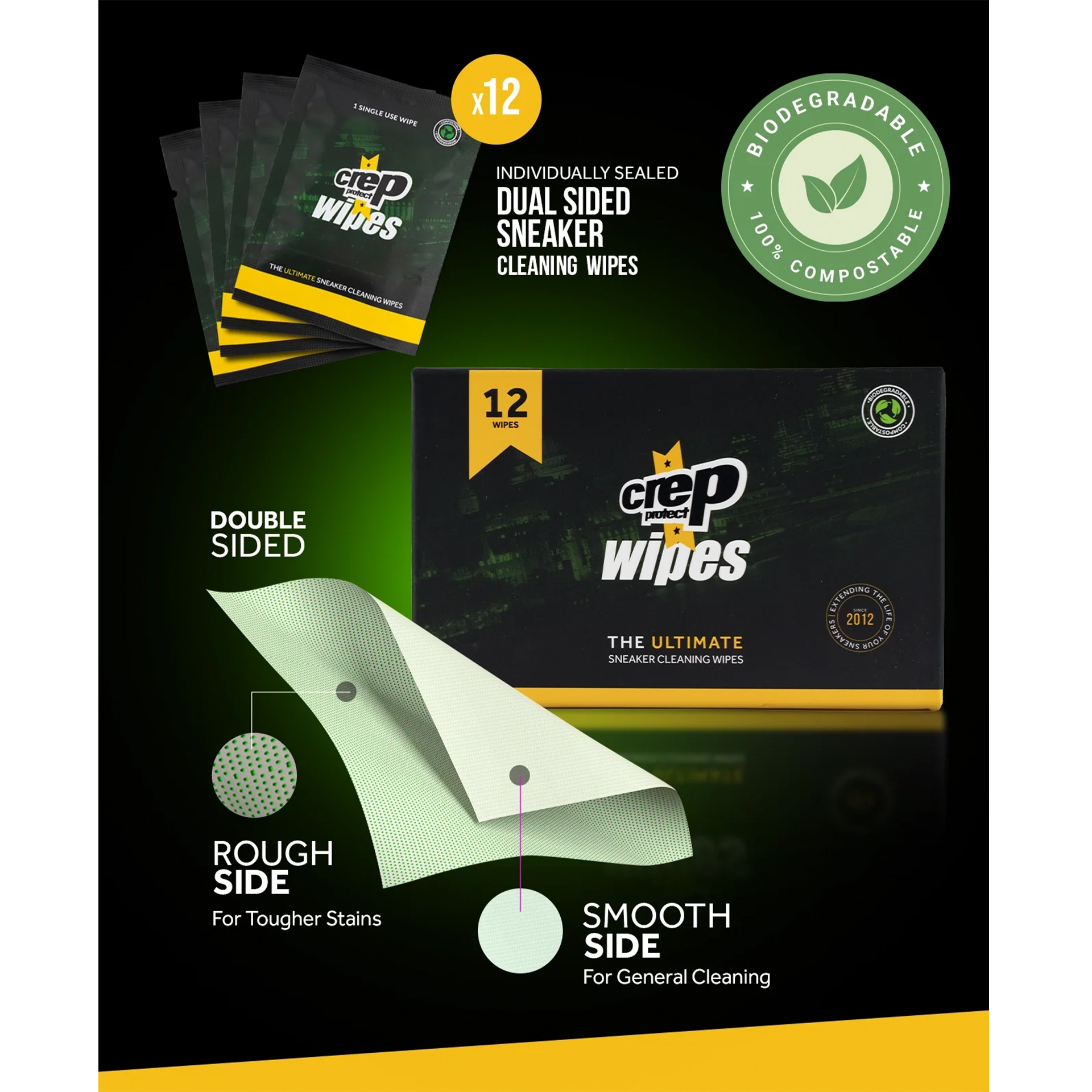 Crep Protect Wipes (12 Pack)