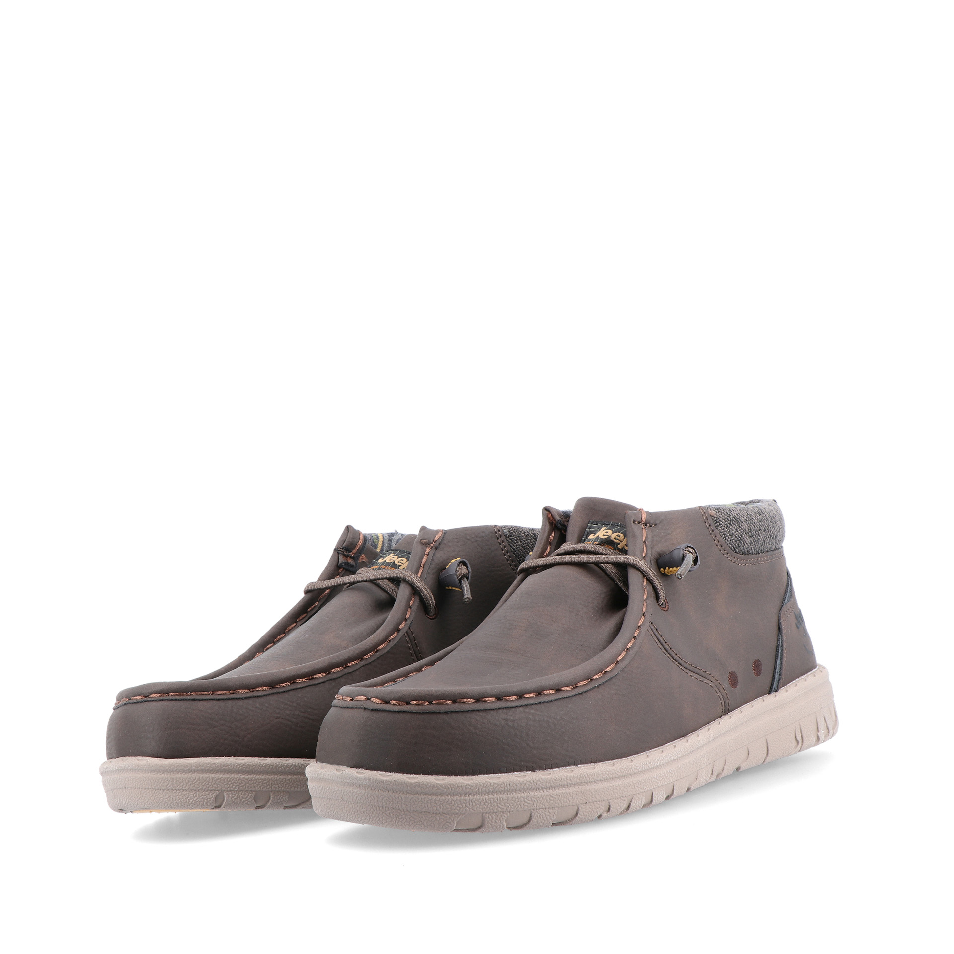 JEEP Samoa Wallabee Mid Dk.brown