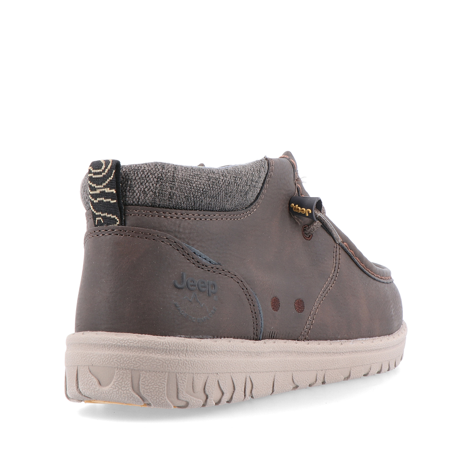 JEEP Samoa Wallabee Mid Dk.brown