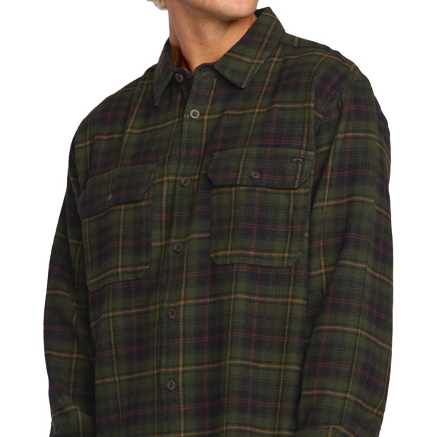 Billabong Camisa Offshore Flannel Black