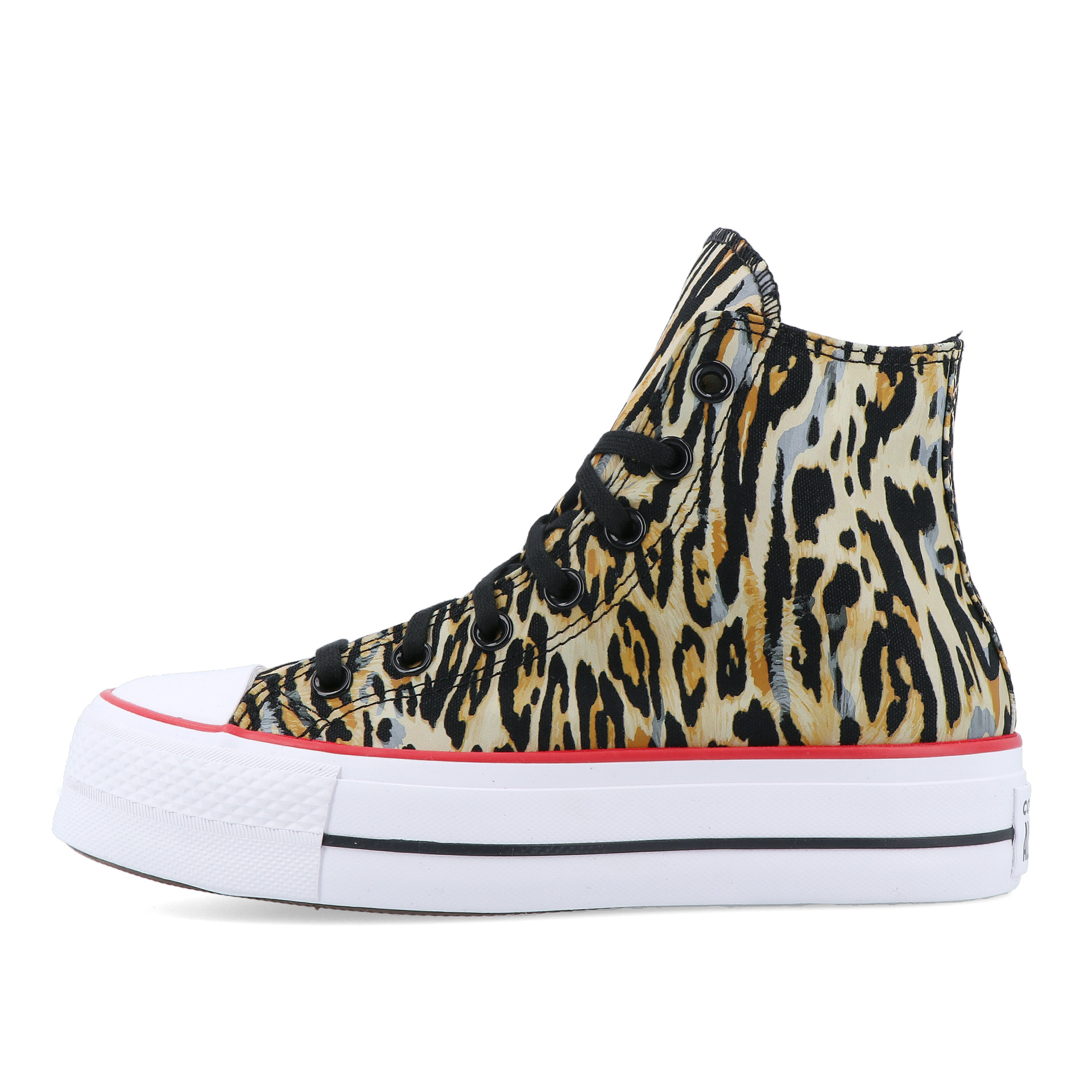 Converse All Star Chuck Taylor Lift Platform Leopard Black/tan/white
