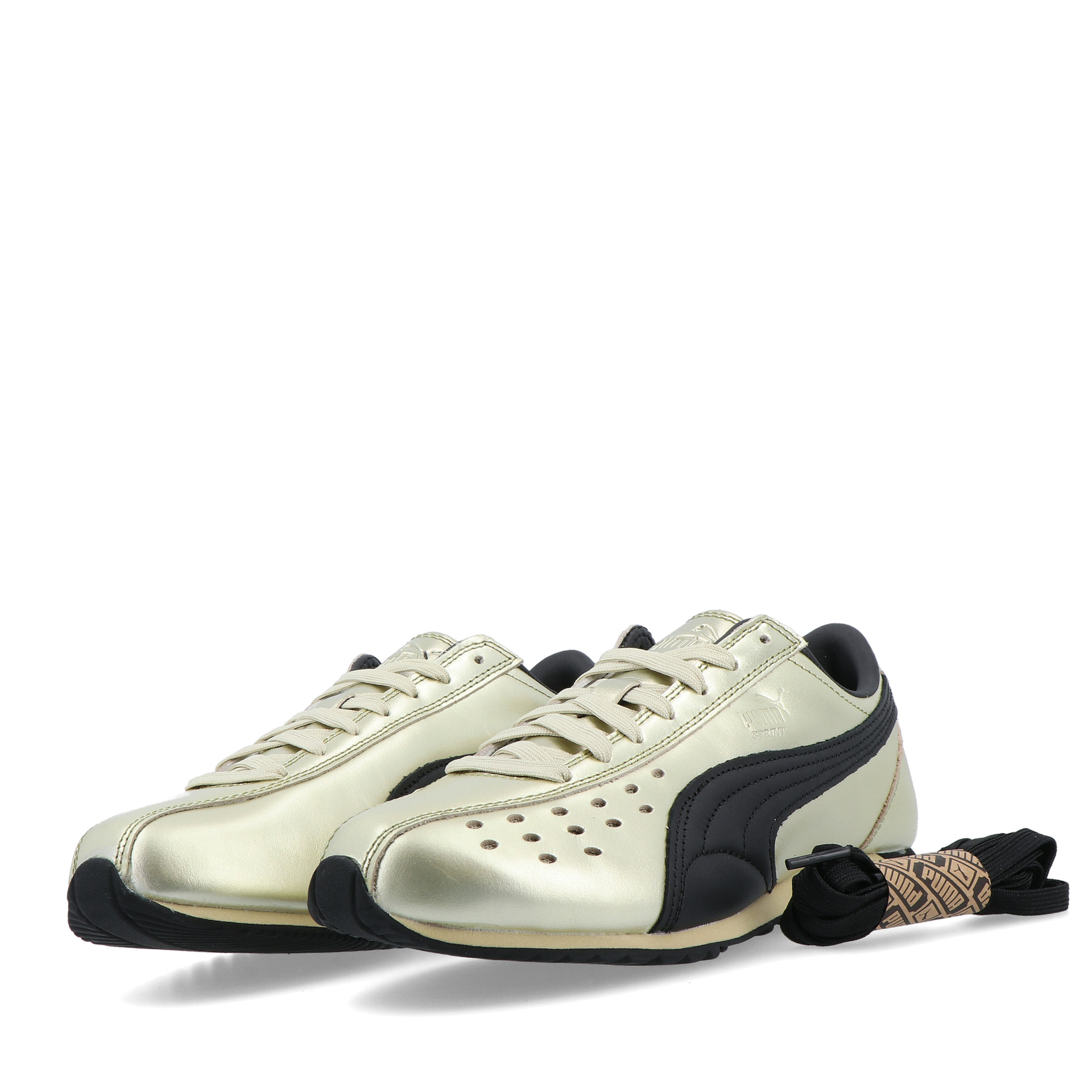 Puma Sprint Metallic - Puma Gold-puma Black