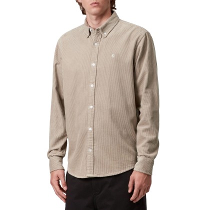 Carhartt Wip Camisa Madison Cord Shirt Wall Wall