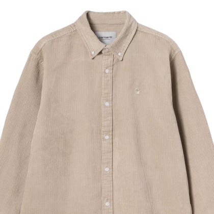 Carhartt Wip Camisa Madison Cord Shirt Wall Wall