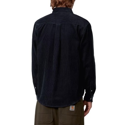 Carhartt Wip Camisa Madison Cord Shirt Dark Navy Dark Navy