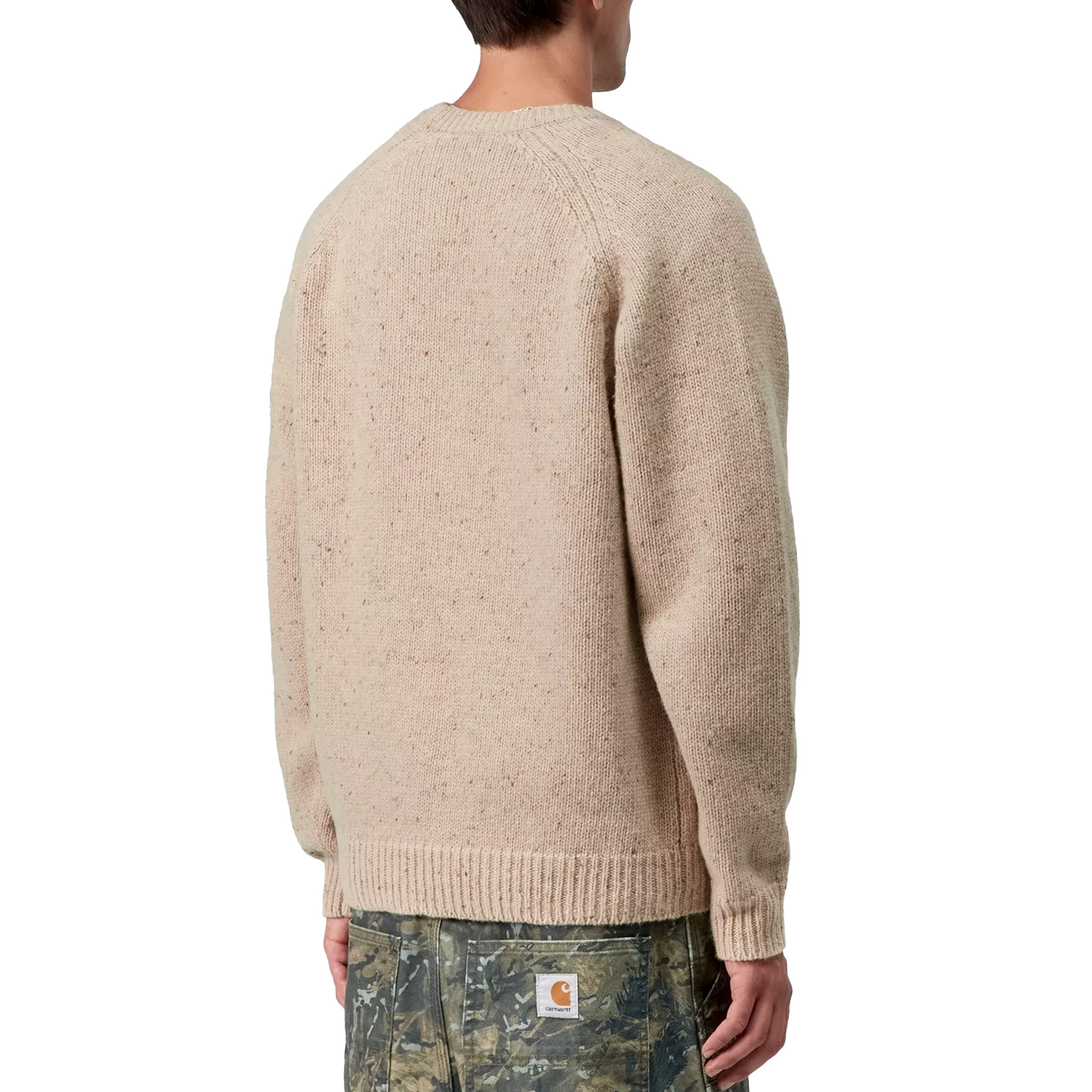 Carhartt Wip Camisola Anglistic Speckled Fleur De Sel