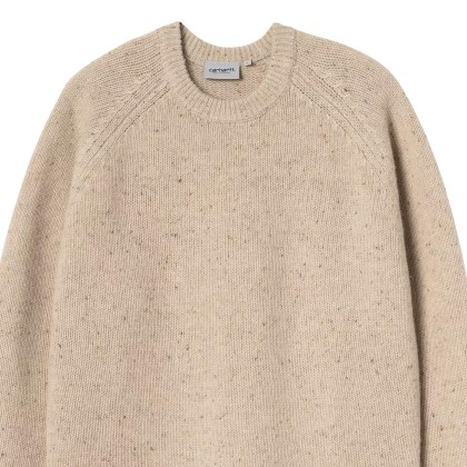 Carhartt Wip Camisola Anglistic Speckled Fleur De Sel