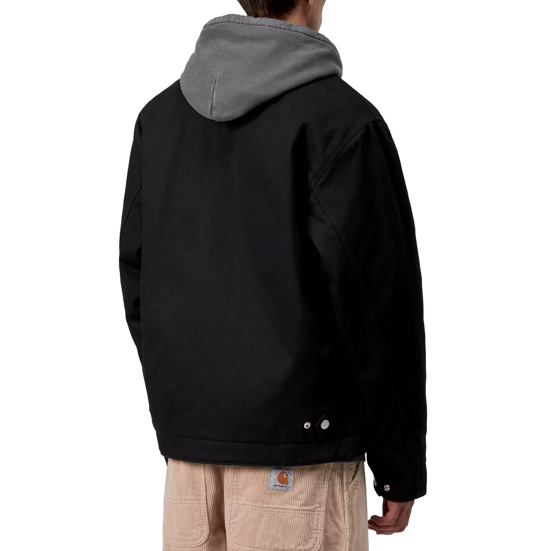 Carhartt Wip Casaco Module Script Black White Rigid